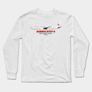 Boeing B787-9 - China Eastern Airlines Long Sleeve T-Shirt